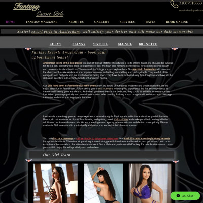 Fantasy Escort Screenshot of Fantasy Escort
