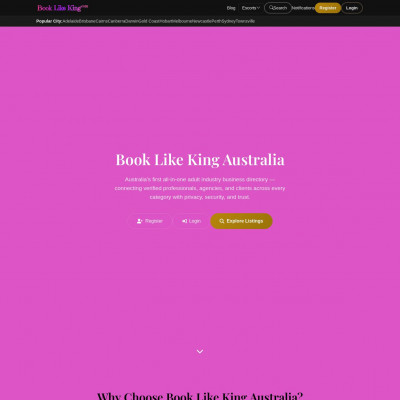 Screenshot of Book Like King!