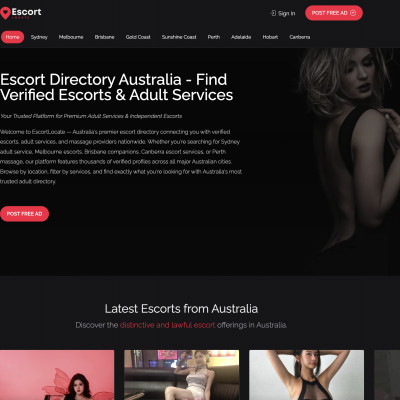 Screenshot of EscortLocate AU