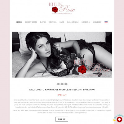 Khunrose escort agency Screenshot of Khunrose escort agency