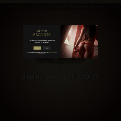 Alma Escorts Agency Screenshot of Alma Escorts Agency