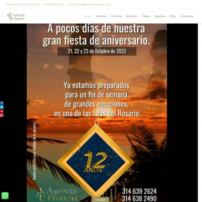 EROTICAS BOGOTA Screenshot of EROTICAS BOGOTA