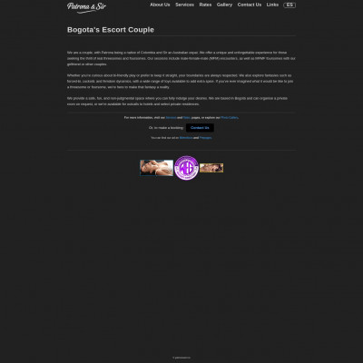 Screenshot of patronasir|EscortCouple|Bogota