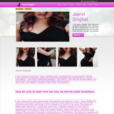 Screenshot of Jaanvi Singhal Pleasant Housew