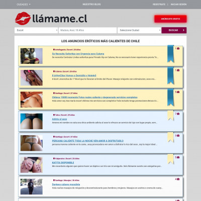 Llamame Sitio de Anuncios Screenshot of Llamame Sitio de Anuncios