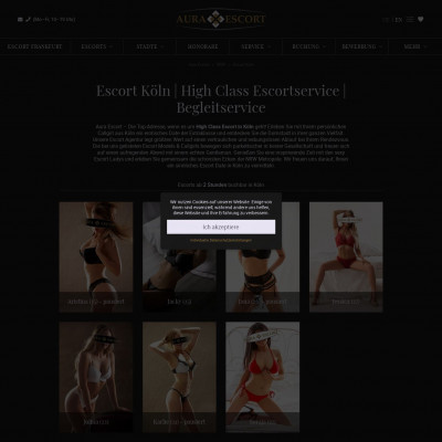 Aura Escort Köln Screenshot of Aura Escort Köln