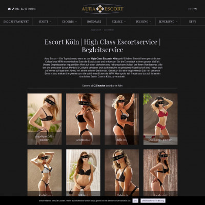 Aura Escort Köln Screenshot of Aura Escort Köln