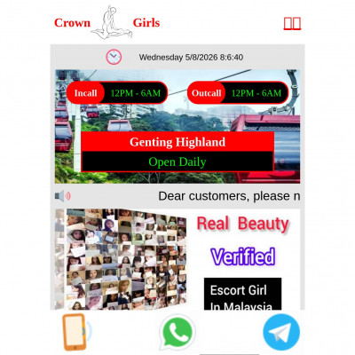 Screenshot of Genting Escort Girls Sex
