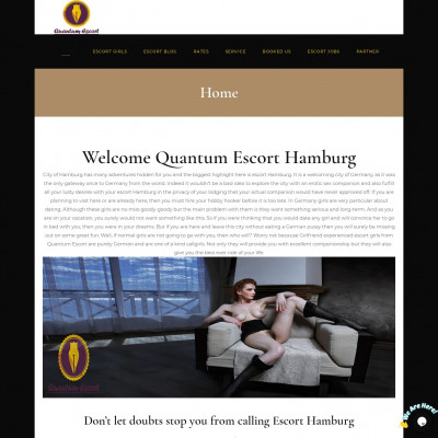Quantum Escort Hamburg Screenshot of Quantum Escort Hamburg