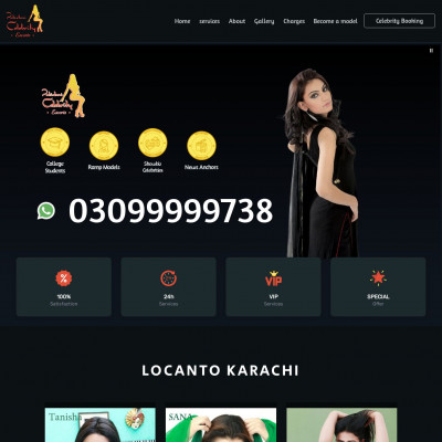 Karachi escorts Screenshot of Karachi escorts