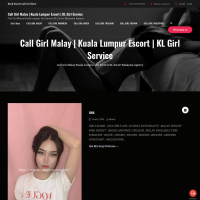 Call Girl Malay Escort Screenshot of Call Girl Malay Escort