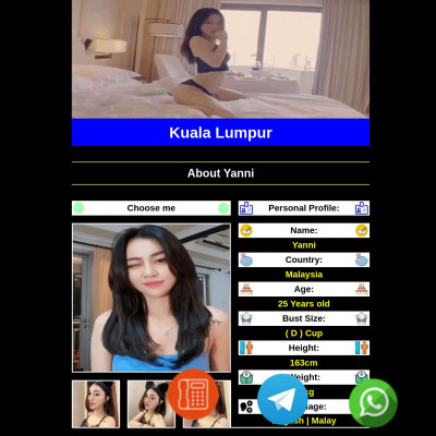 Screenshot of Kuala Lumpur Escort Sex