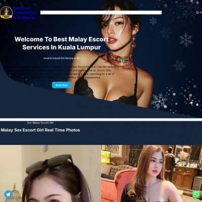 Screenshot of Malay Escort Services