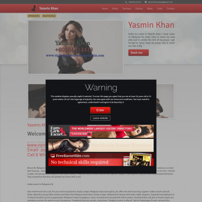 Screenshot of Malaydia Escorts +60164414419