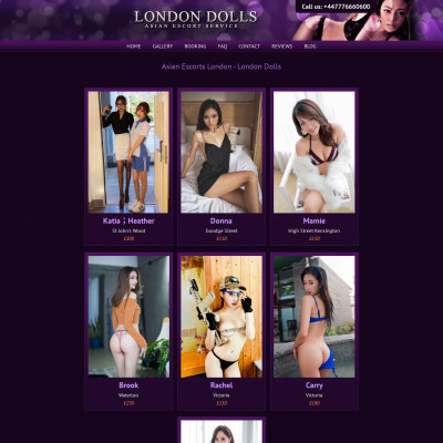 London Dolls Asian Escorts Screenshot of London Dolls Asian Escorts
