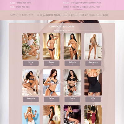 London Escorts.Net Screenshot of London Escorts.Net