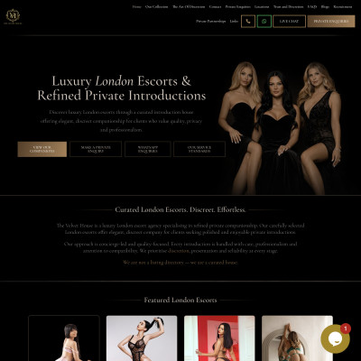 Screenshot of The Velvet House
