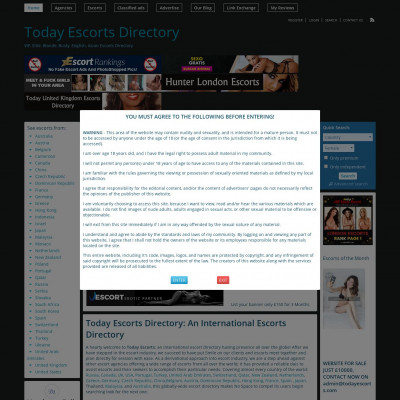 Today Escorts Screenshot of Today Escorts