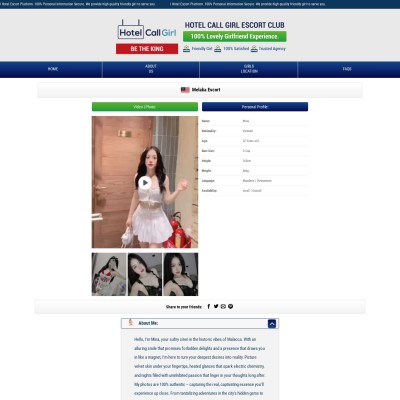 Screenshot of Malacca Escort