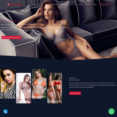 Screenshot of Mumbai Escorts Service