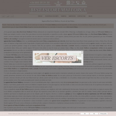 Escort Mallorca Elite Service Screenshot of Escort Mallorca Elite Service