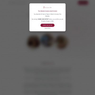 Screenshot of Elite Escort Jobs