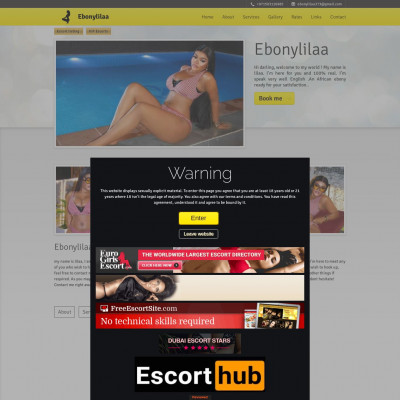 Screenshot of EBONY LILAA