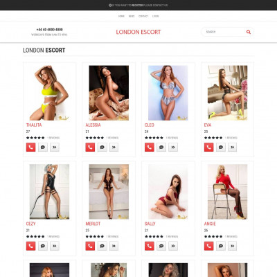 London Escort Screenshot of London Escort