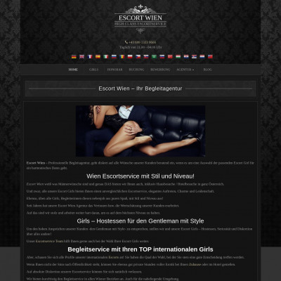 Escortservice Wien Screenshot of Escortservice Wien