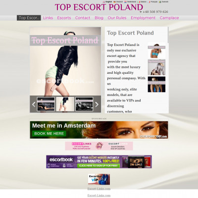 Top Escort Poland Screenshot of Top Escort Poland
