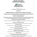 Masajes Sensuales Buenos Aires Masajes Sensuales Buenos Aires